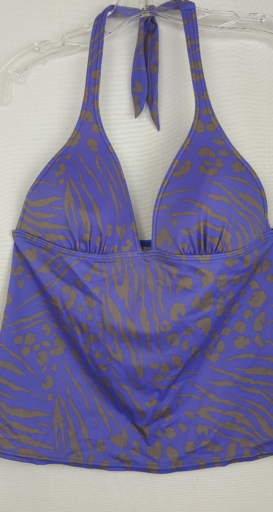Victoria's Secret Swim Purple Halter Tankini Top